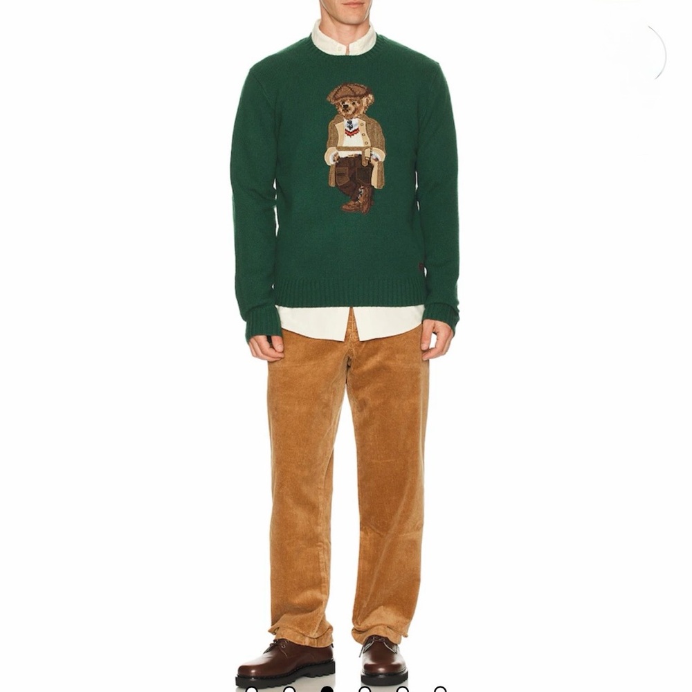 Polo Ralph Lauren Bedford Straight Fit Stretch Corduroy Pant Golden Brown 32x30 - Picture 3 of 16